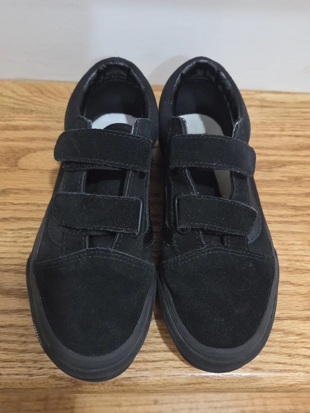 Kids VANS Classic Black Skate Shoes